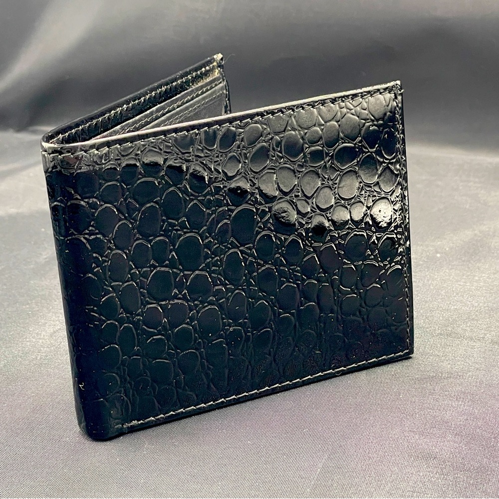 Embossed Leather wallet